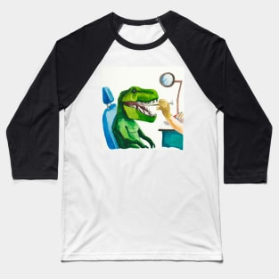 T-Rex Dentist Appointment Baseball T-Shirt